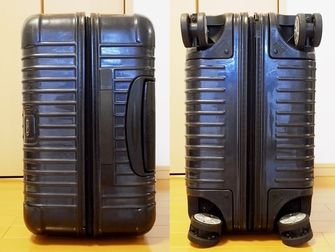 ◇リモワ サルサ 定番人気色 ネイビー 大サイズ86L◇メンテ・クリーニング済