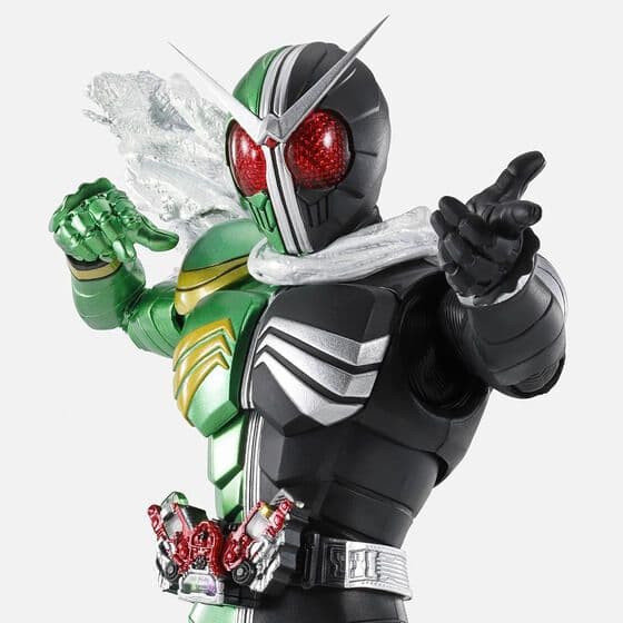 S.H.Figuarts （真骨彫製法）仮面ライダーW サイクロンスカル×1
