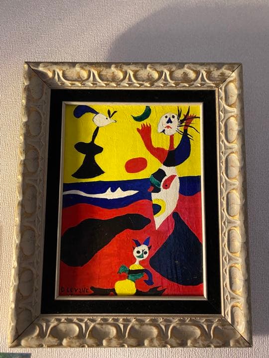 vintage 油絵　60年代　雑貨