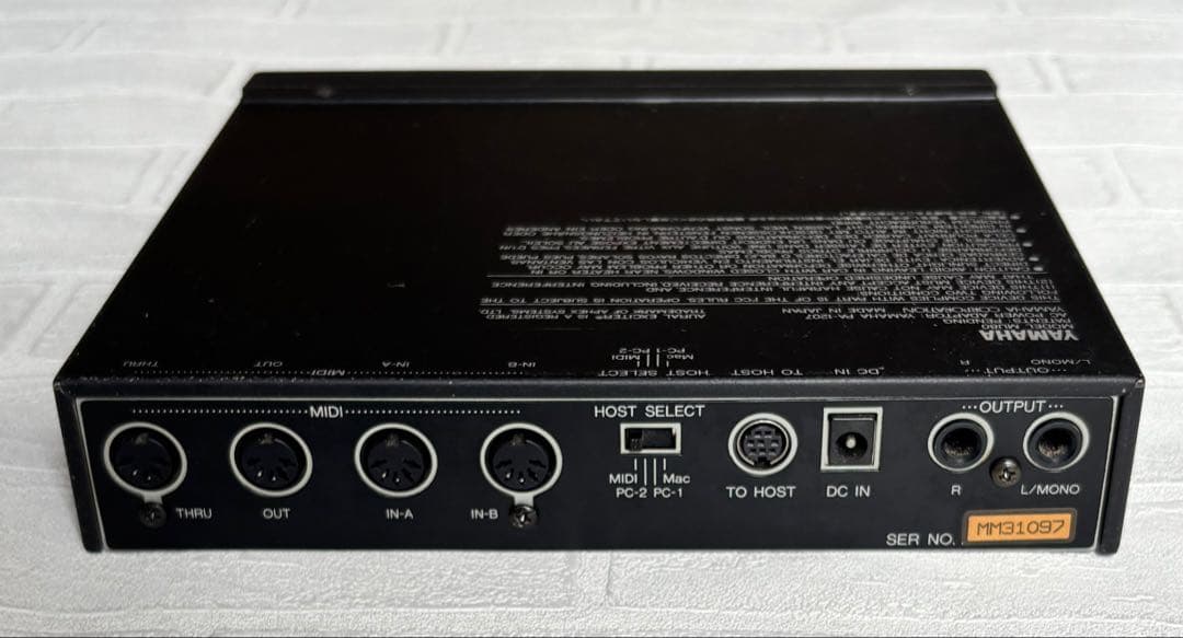 YAMAHA 音源モジュール　MU80