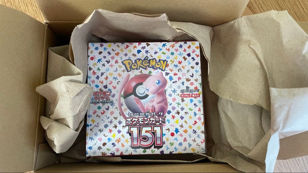 ポケモンカード151 シュリンク付き　納品書付き