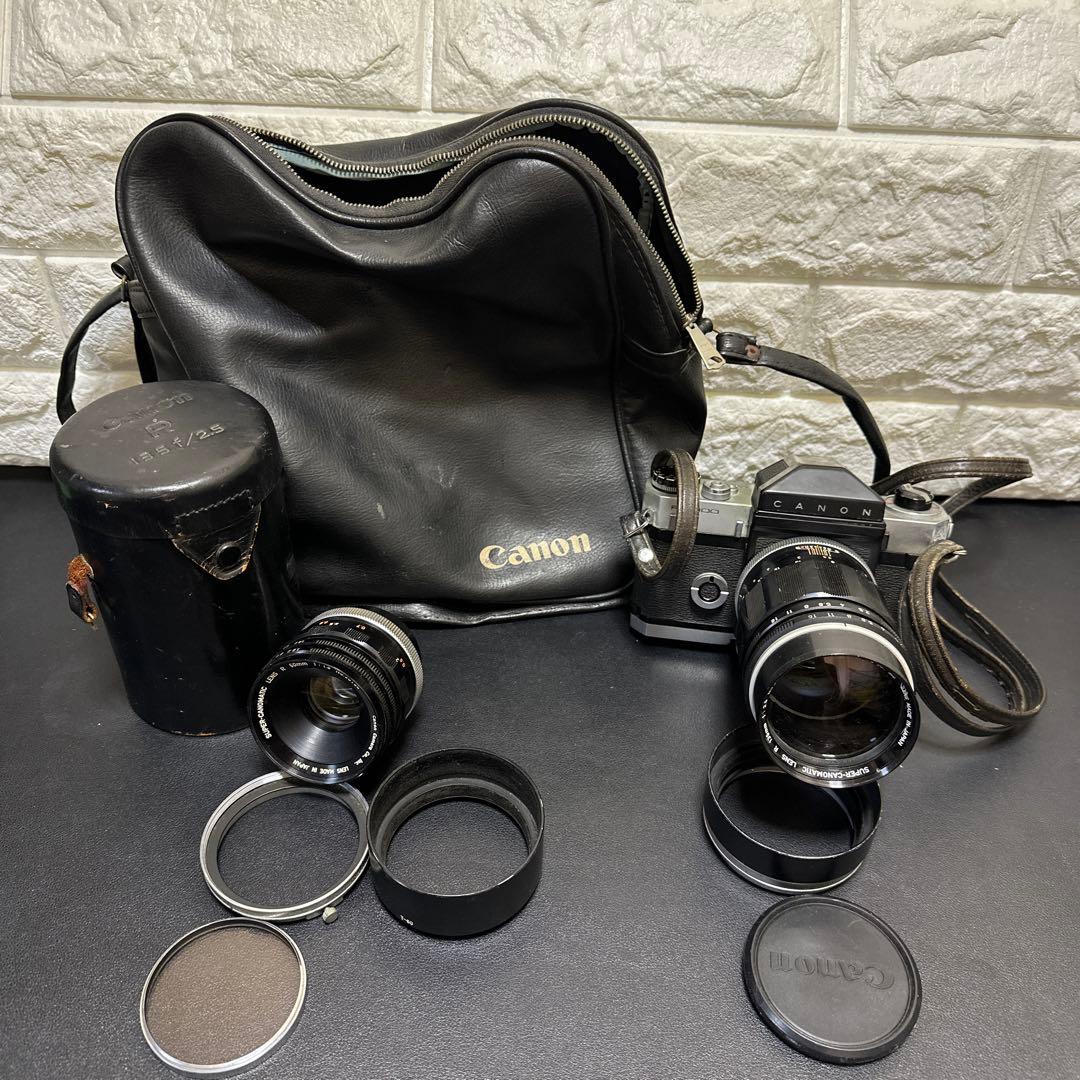 Canon Canonflex R2000 50mmF1.8レンズセット現状品