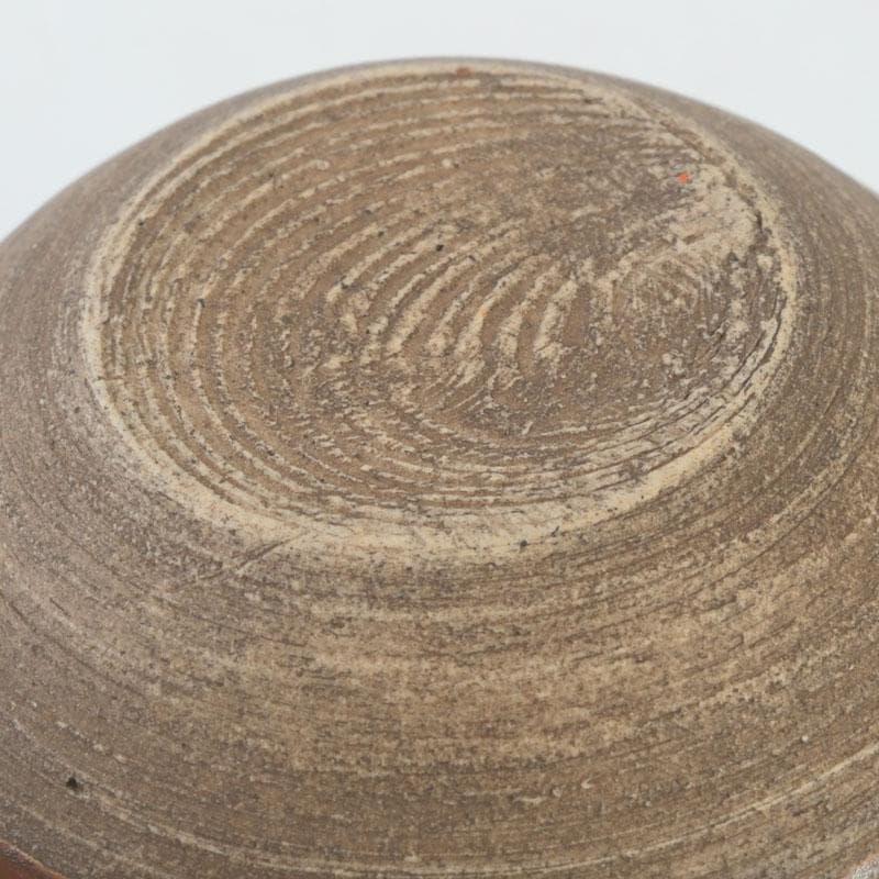 茶道具　瀬戸焼　文琳茶入　仕覆付　共箱　V　9496