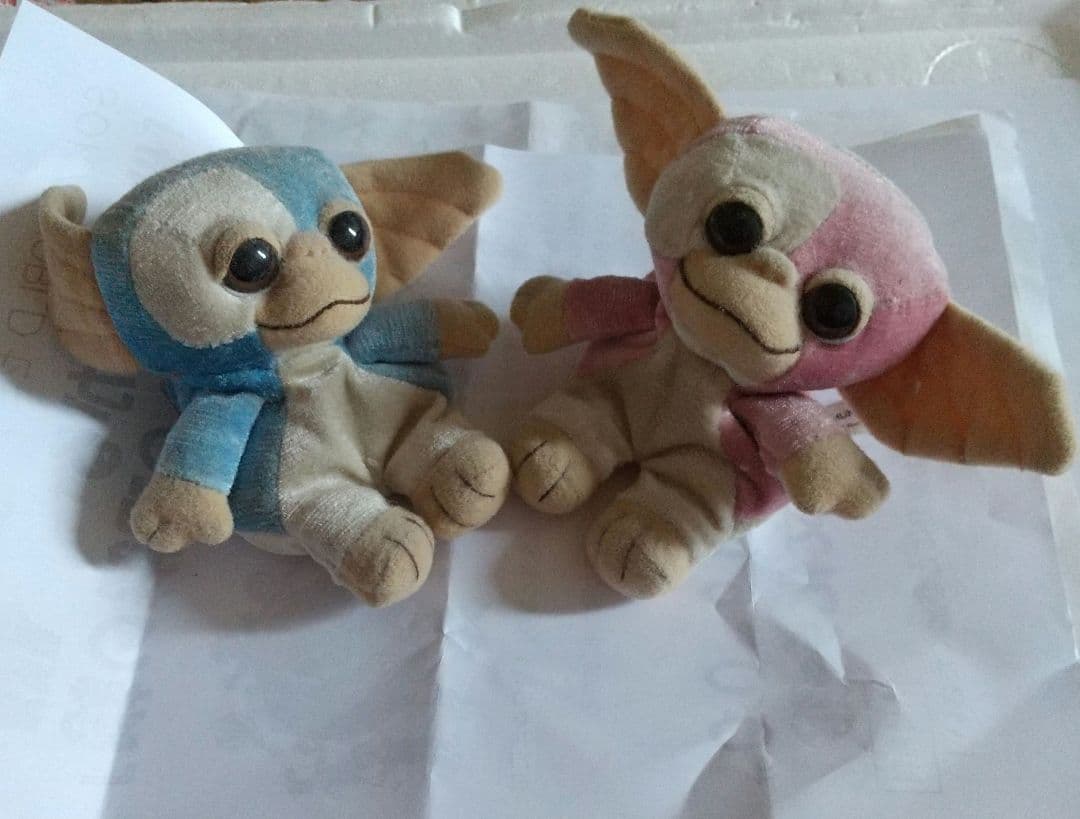 #平成初期生まれ懐かしのおもちゃぬいぐるみグレムリン２(2個セット)