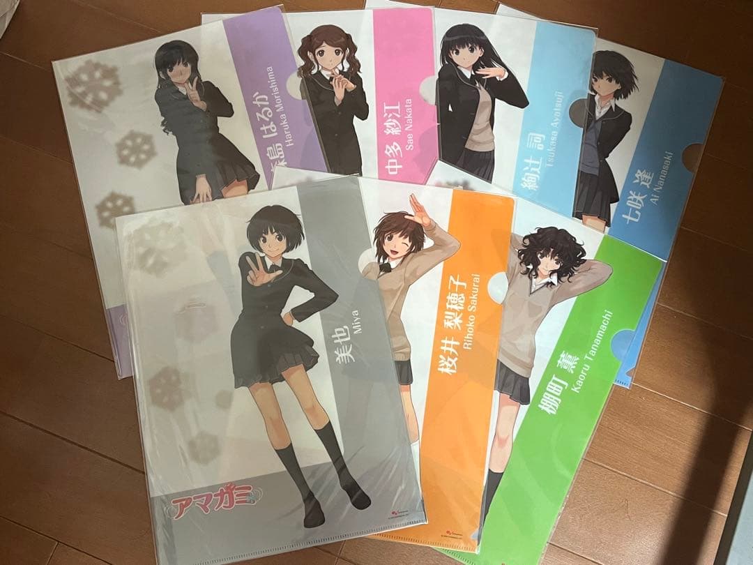 アマガミ クリアファイル 7枚セット