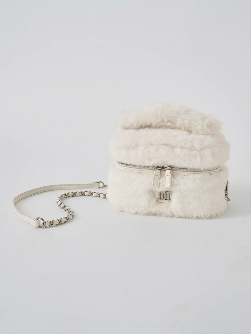 darich フェイクファーショルダーミニバッグ