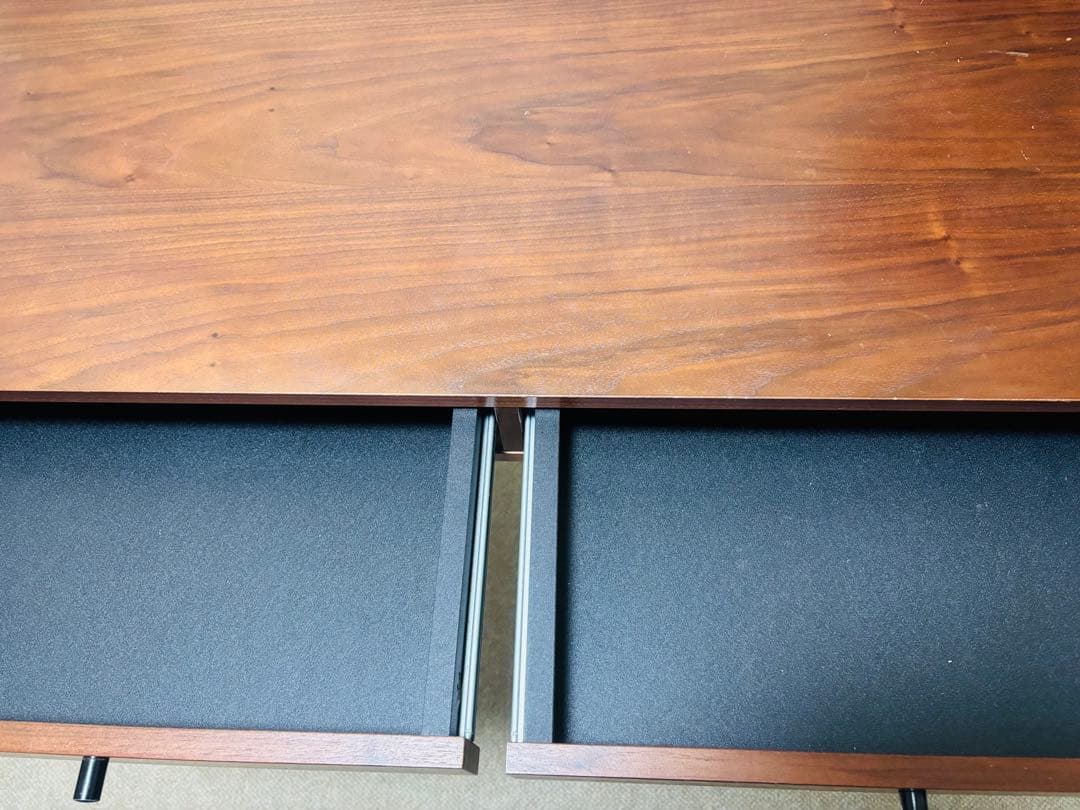 ニトリ　デスクエリン　引き出し付き　 幅90cm