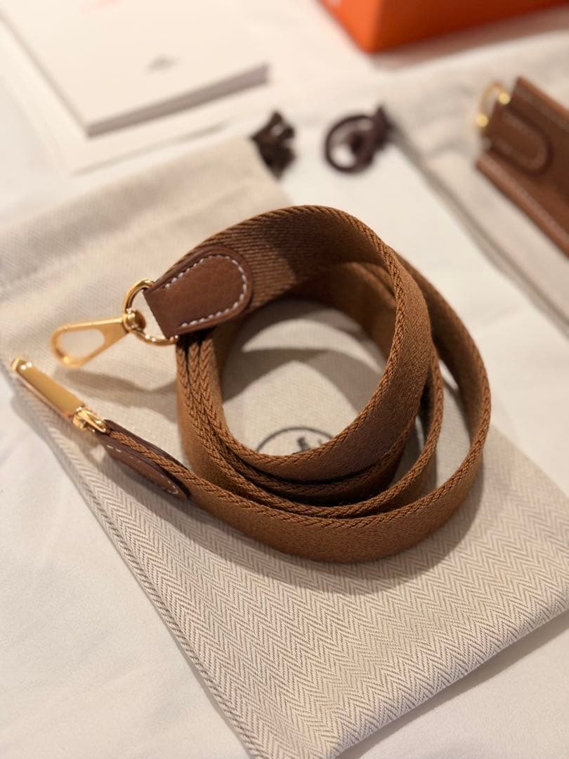 【最終値下】新品未使用 HERMES エルメス ミニエヴリンTPM ゴールド金具