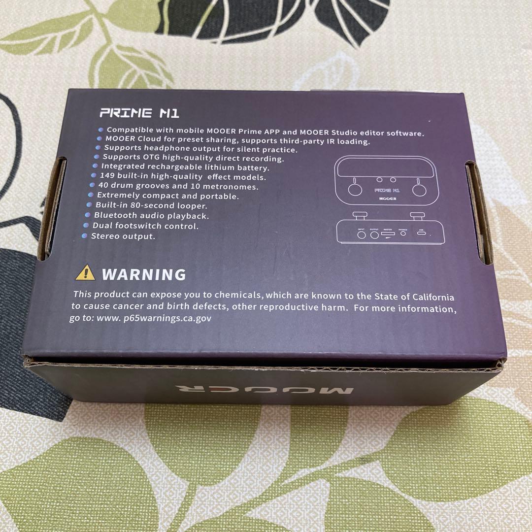 mooer prime m1 スタンプ マルチストンプ