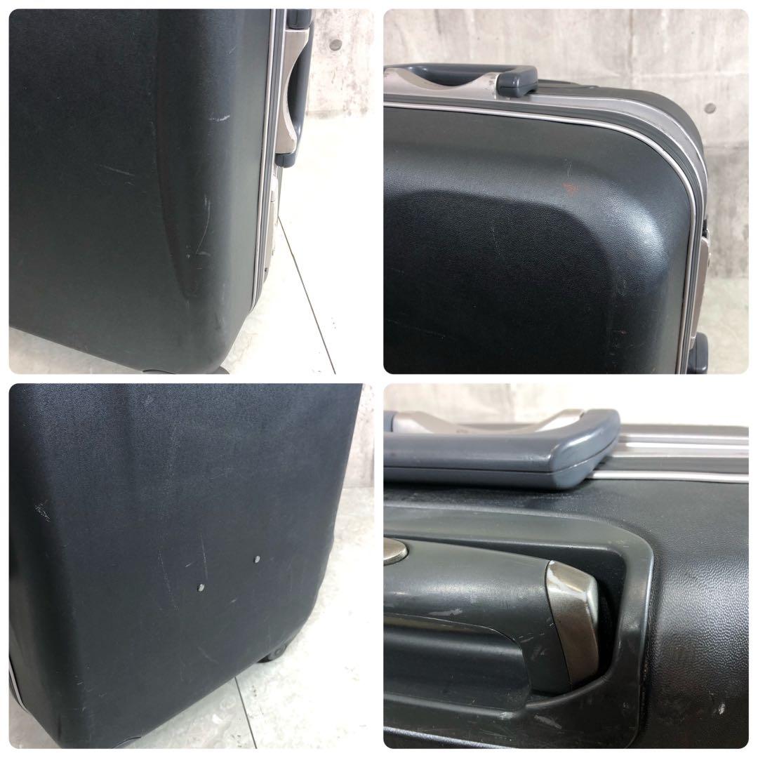 プロテカ　エキノックスライト　スーツケース　TSAロック　ブラック　ハード系