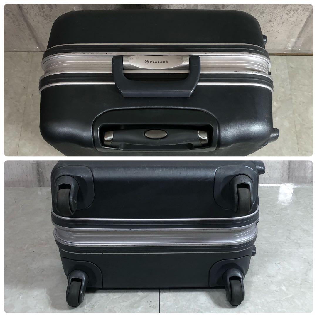 プロテカ　エキノックスライト　スーツケース　TSAロック　ブラック　ハード系