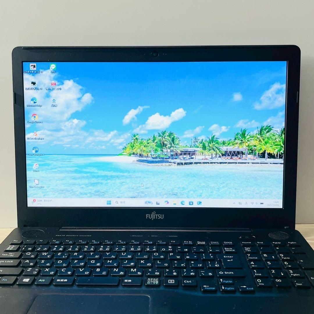 お買い得✨Windows11 SSD ノートパソコン DVD カメラ オフィス