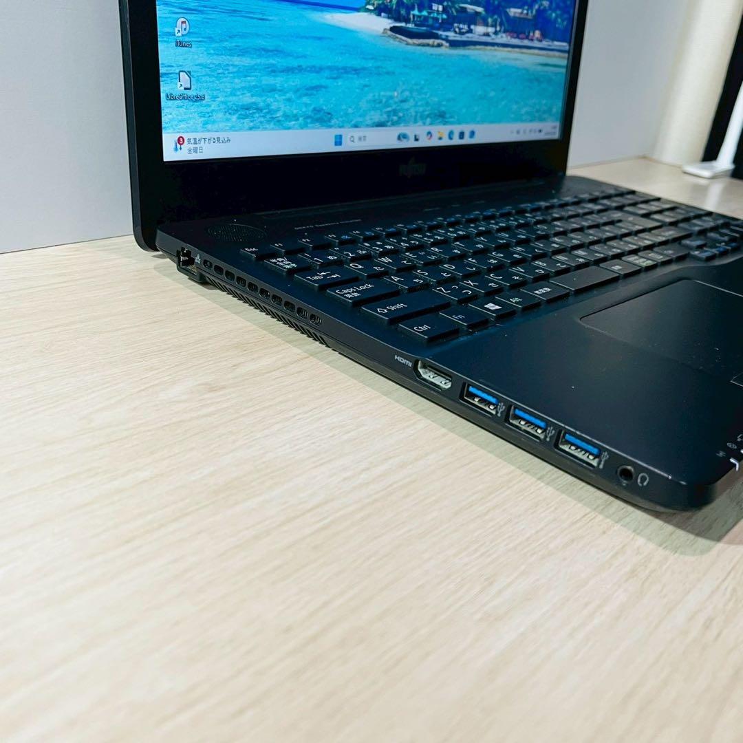 お買い得✨Windows11 SSD ノートパソコン DVD カメラ オフィス