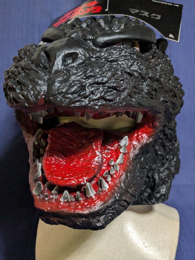 「ゴジラVSビオランテ」マスク（新品、未使用、タグ付き）