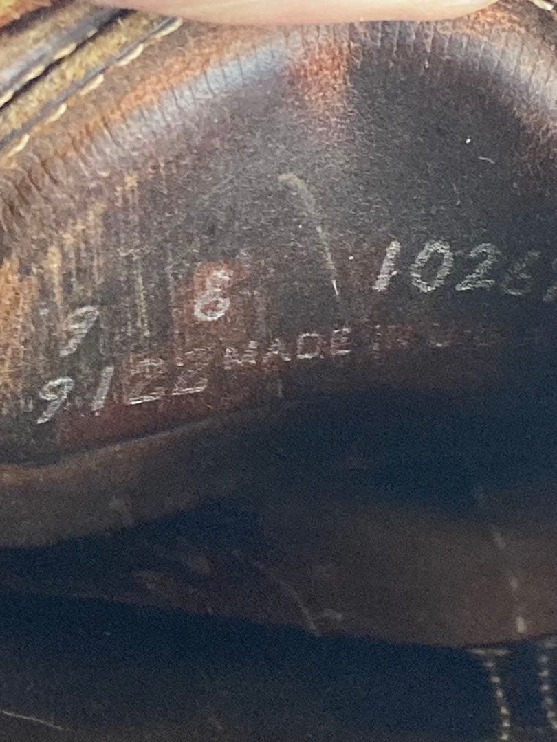 廃番　レア　レッドウイング　デッキシューズ