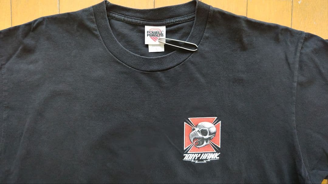 POWELL TONY HAWK パウエル トニーホーク Tシャツ Lサイズ ②