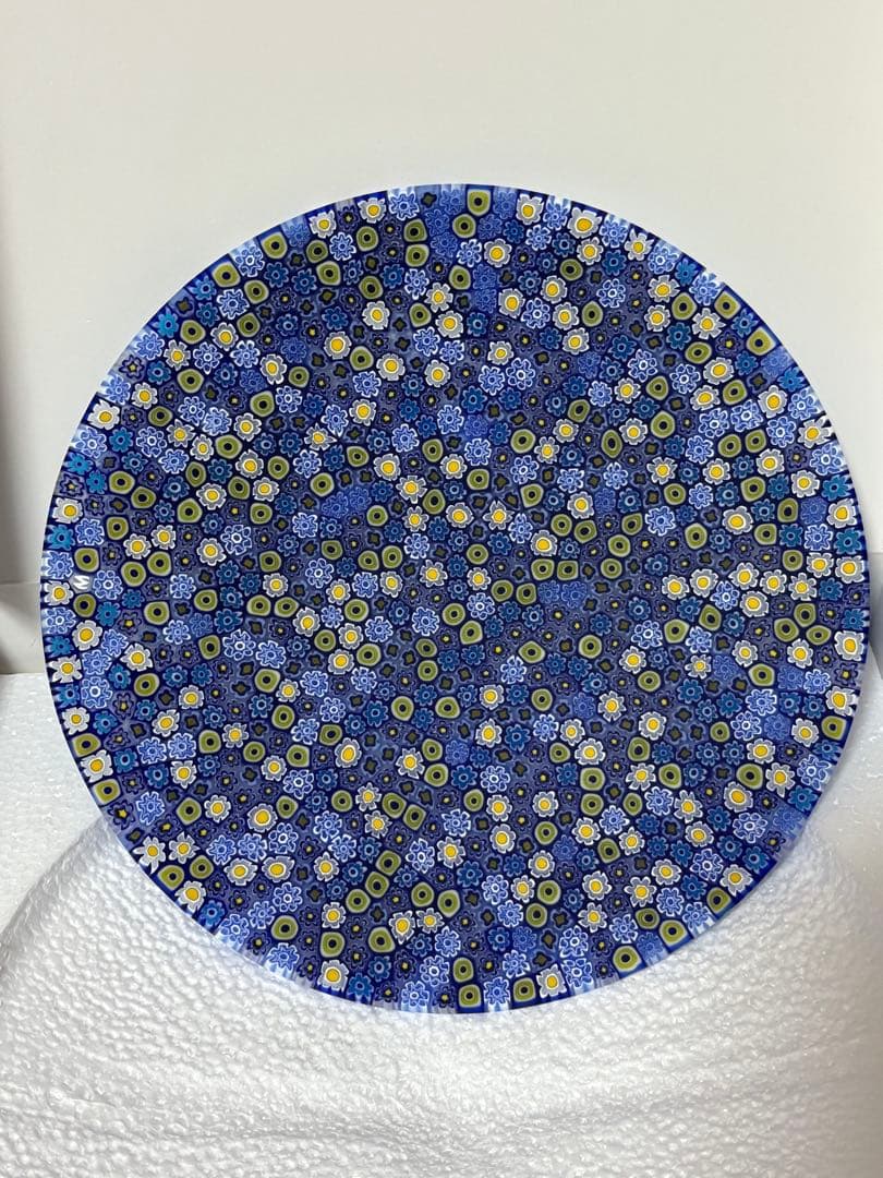 Ercole Moretti ガラスプレート 円形　24cm