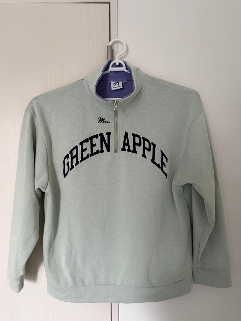 ミュージシャン Mrs. GREEN APPLE Spring Half Zip Sweat L