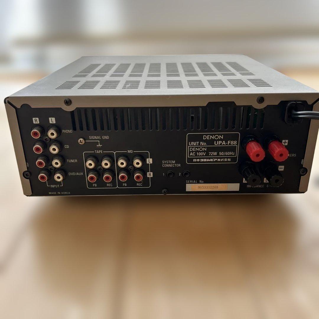 DENON プリメインアンプ UPA-F88 (ヤマト家財梱包便)