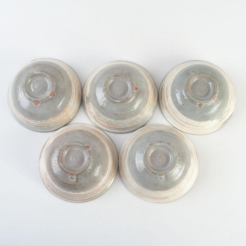 茶道具　金海駕洛窯　三島　数茶碗　五客　共箱　V　9468