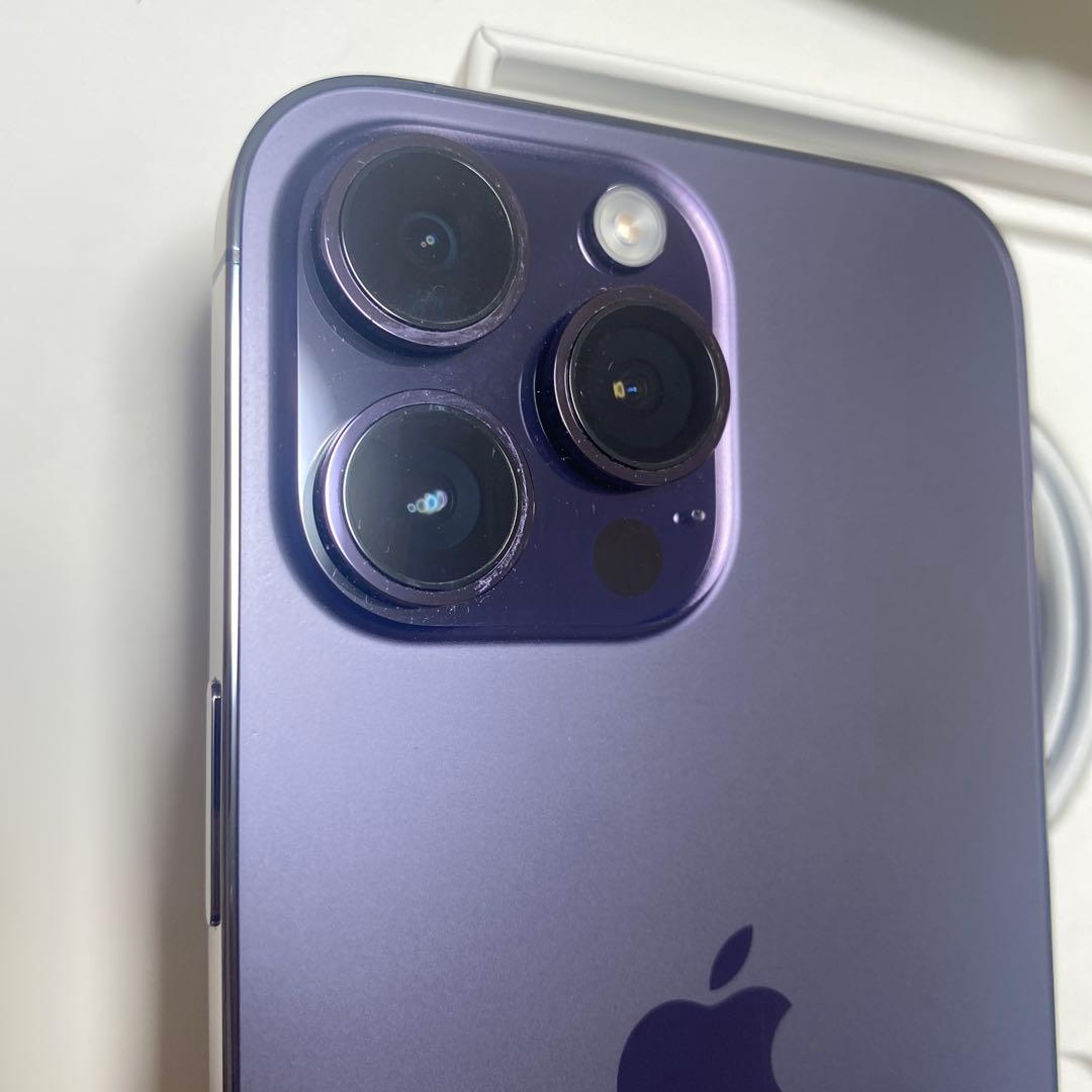 iPhone14ProMax 256GB紫 美品　おまけ多数