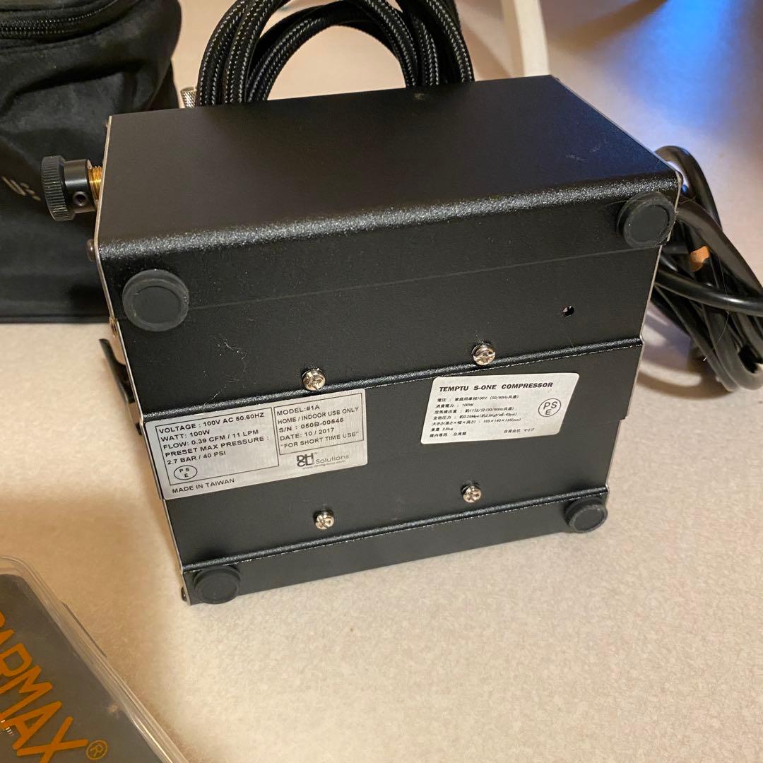 TEMPTU 2個 エアブラシコンプレッサー