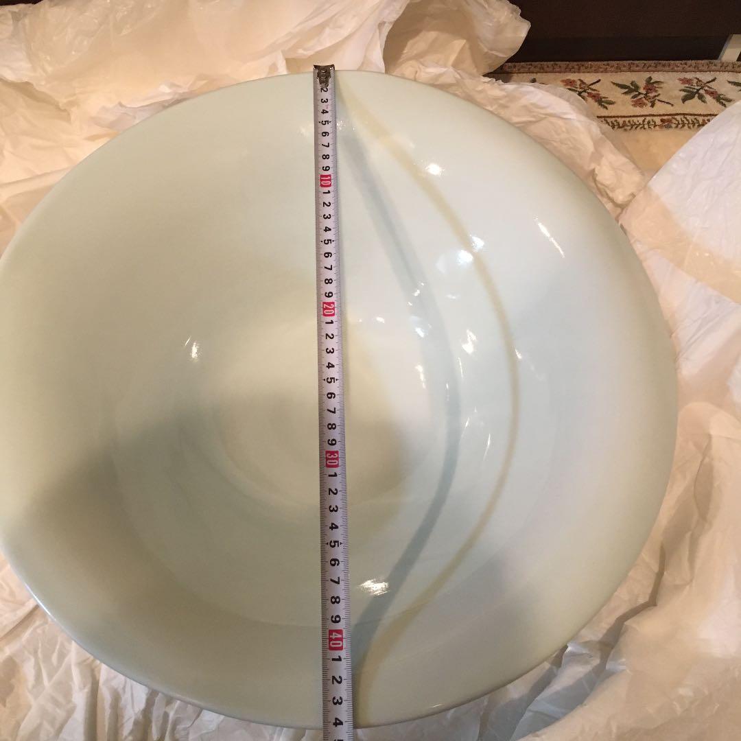 尺一寸丸皿　鶯