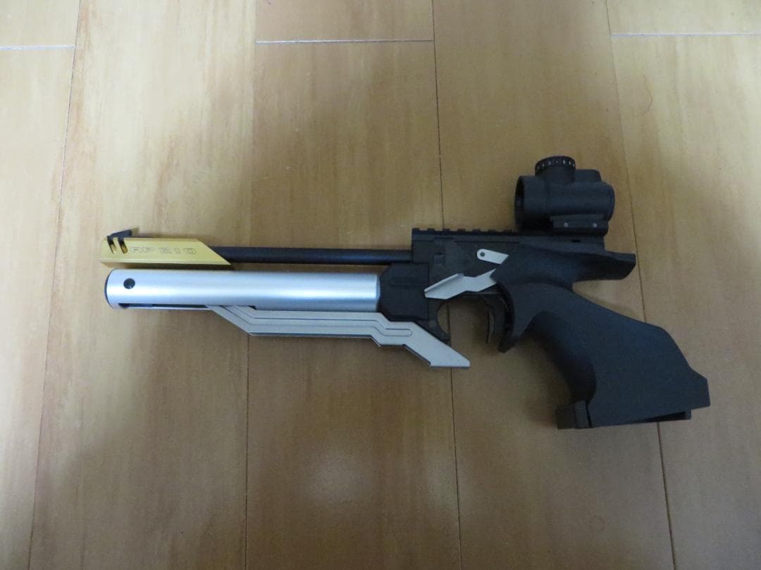 精密射撃・競技用エアーガン　KSC AP210 　ダットスコープ付き