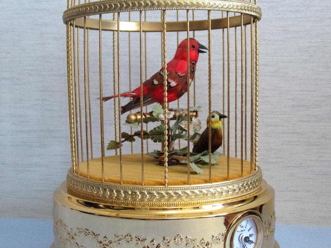 む*ま様 REUGE リュージュ シンギングバード時計　気まぐれ