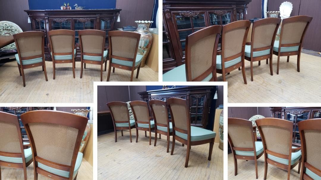 B17　maruni　マルニ　地中海シリーズ　ダイニング５点セット