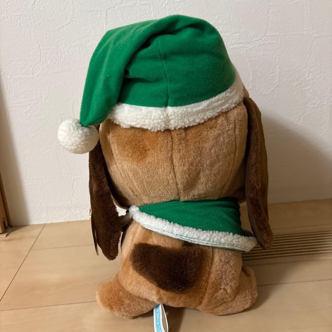 犬のぬいぐるみ　３体セット　PEANUTSCLUB クリスマス　コスチューム