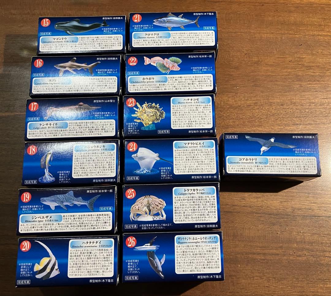 【海洋堂】29個　AQUATALES　黒潮コメッコ(第1弾、第2弾)フルコンプ