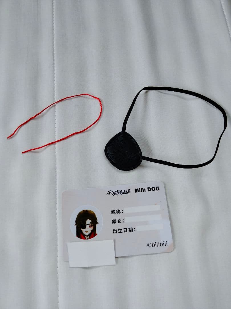 天官賜福　minidoll製　ぬいぐるみ　花城　三郎　※トイスケルトン（骨）入済