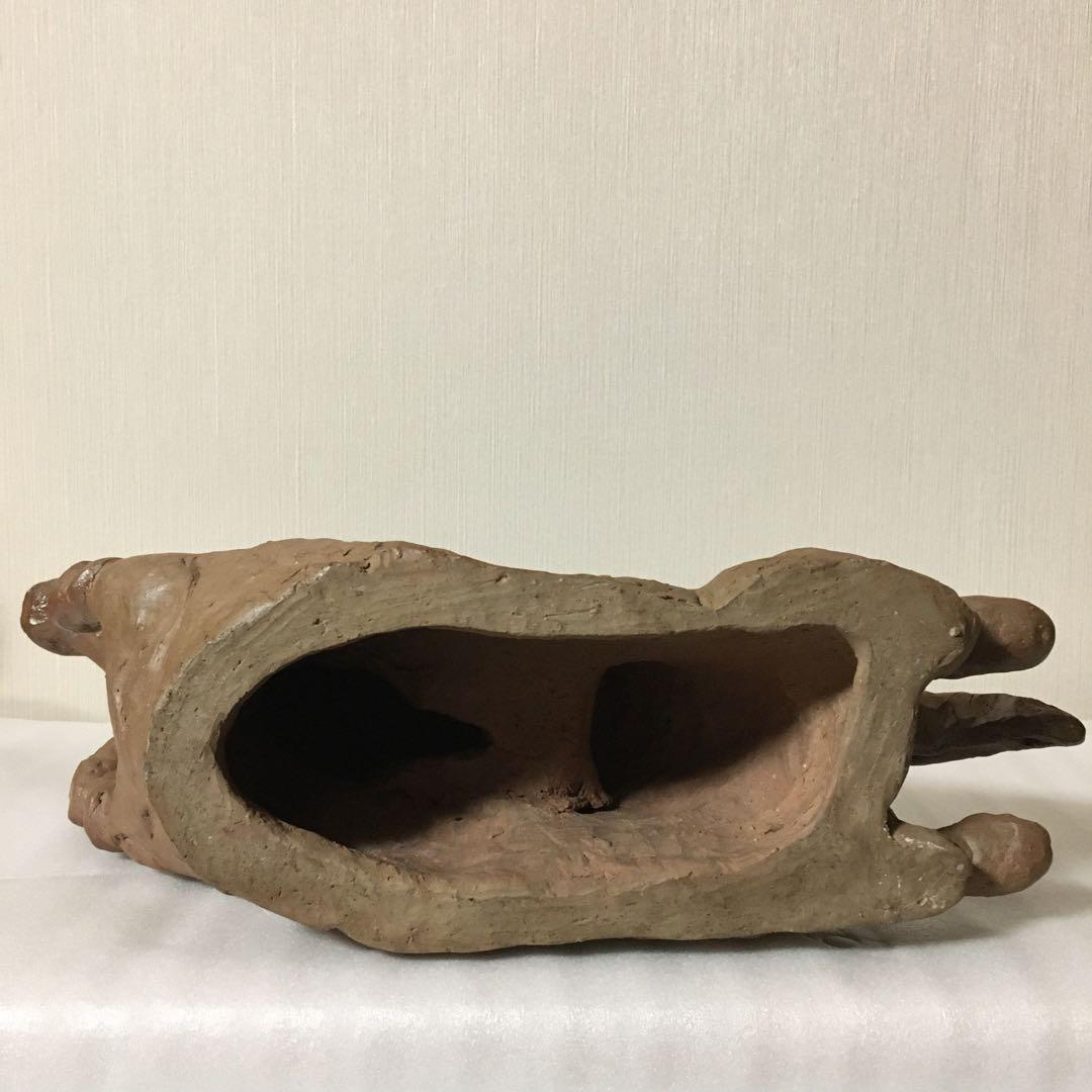 備前焼　馬　置物