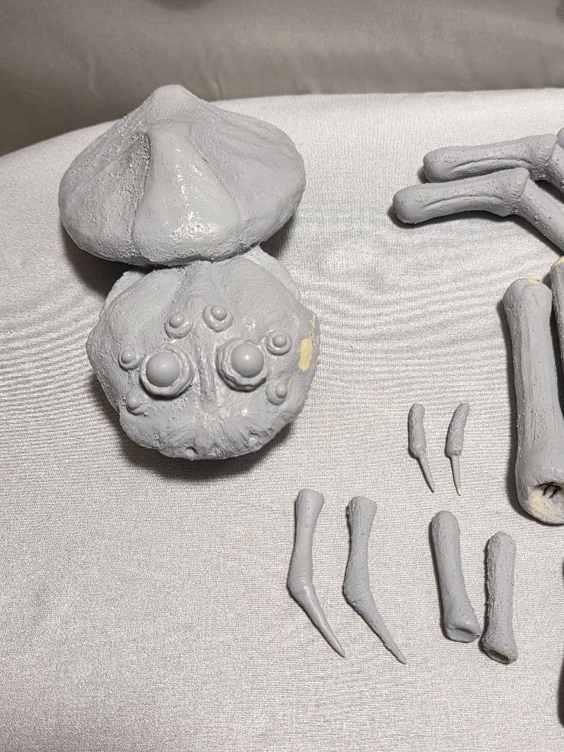 ジャンク　ガレージキット　ゴジラ　クモンガ　レジンシェフとうけけ団