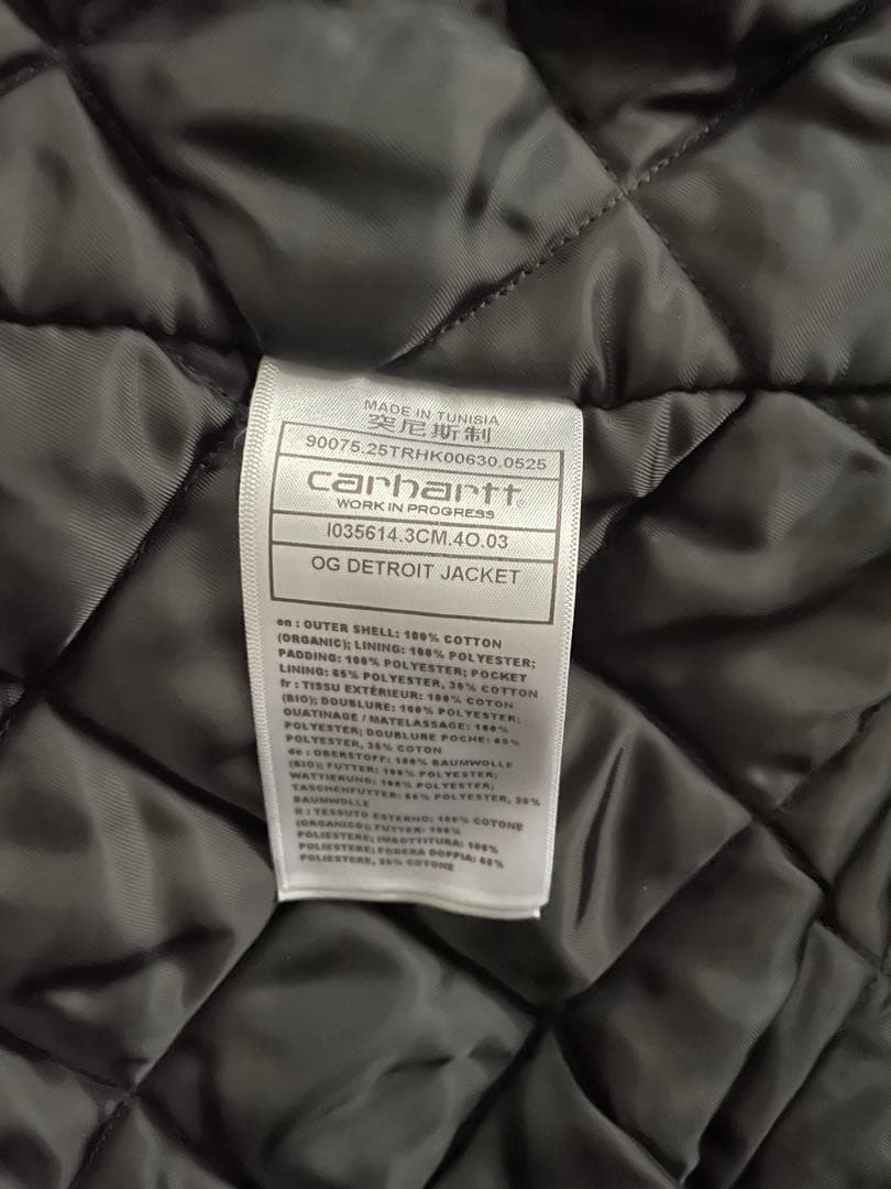 カーハート WIP OG デトロイト ジャケット オリーブ L