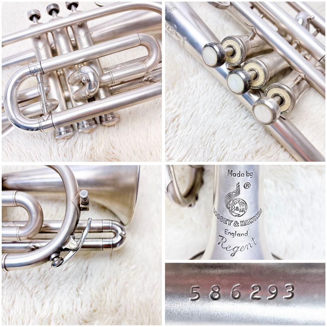 Boosey & Hawkes Regent コルネット マウスピース付き