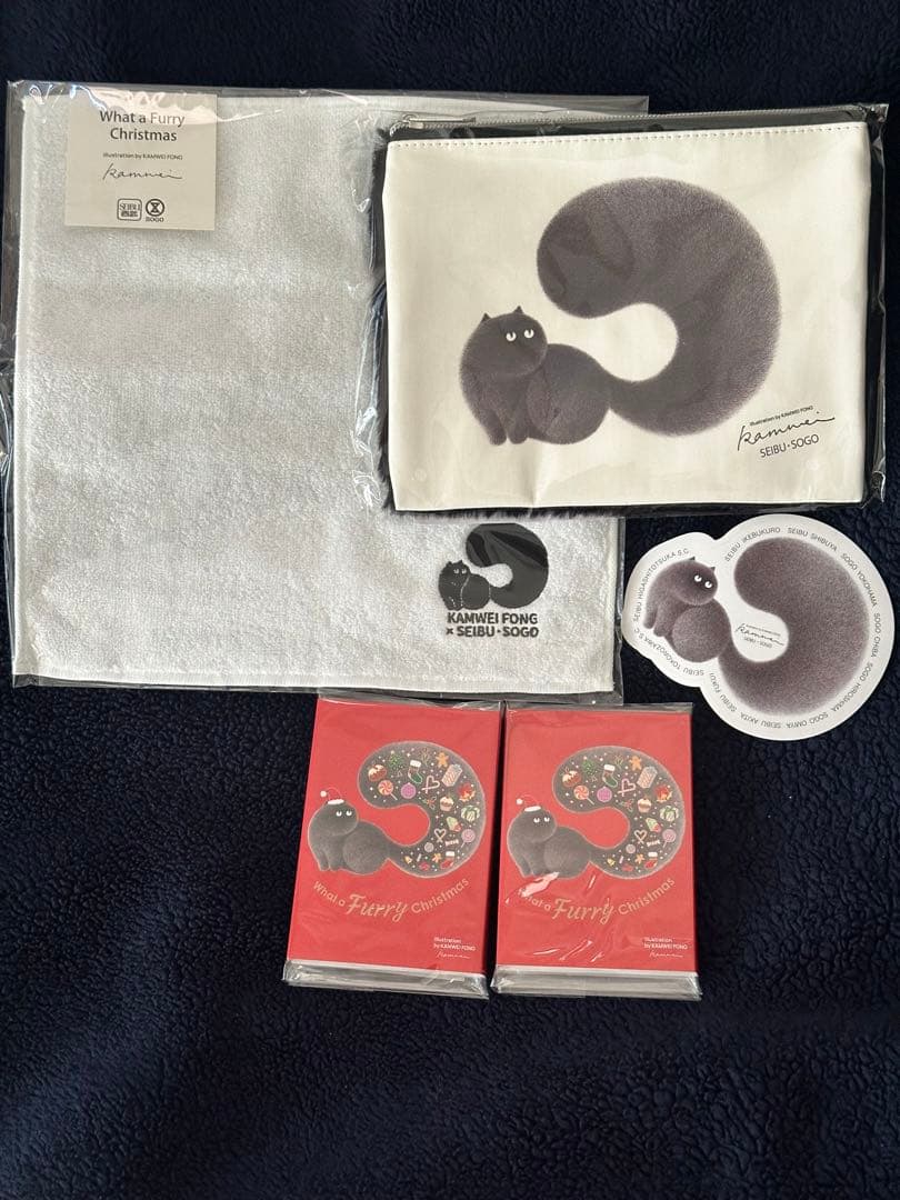 カムウェイ・フォン 限定デザインパタパタメモ タオル シール ポーチ 非売品