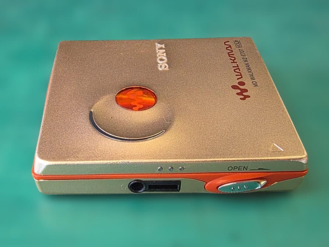 SONY ポータブルMDプレーヤー MZ-E707 オレンジ