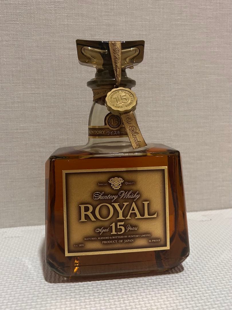 サントリーウイスキー ロイヤル 15年 ゴールドラベル 750ml 