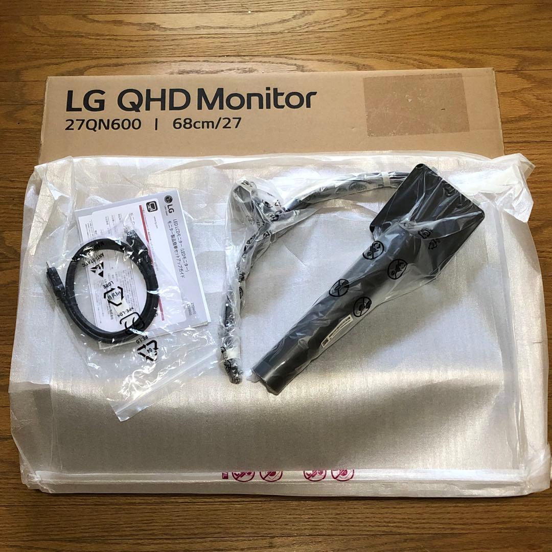 LG 2K 27インチモニタ　22年9月製造　27QN600 2798時間