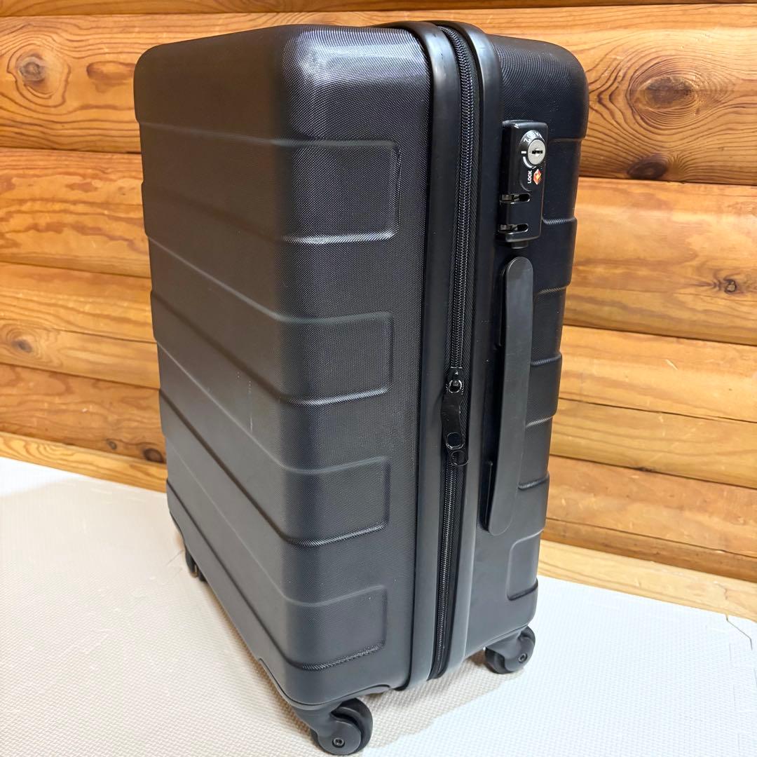【廃盤】MUJI 無印良品 キャリーバーを自由に調整できる ハードキャリーケース