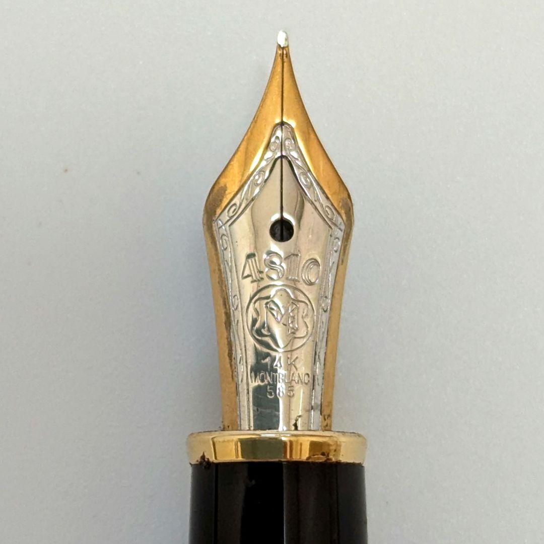 希少✨MONTBLANC 14k マイスターシュティック 万年筆 中白