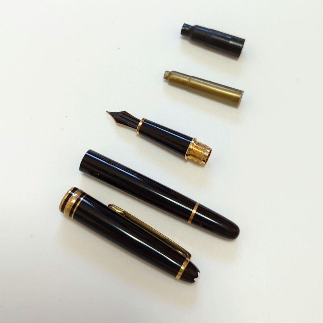 希少✨MONTBLANC 14k マイスターシュティック 万年筆 中白