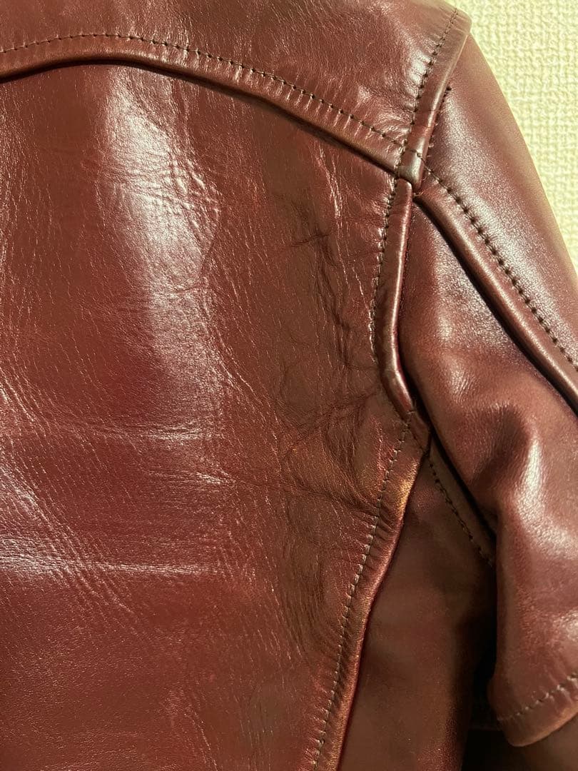 エアロレザー ハイウェイマン プレミアレンジ 34 コードバンカラー