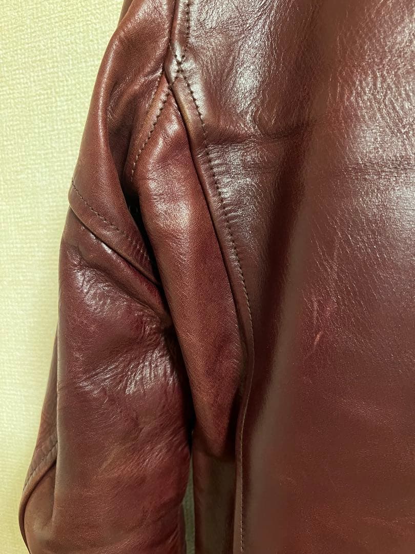 エアロレザー ハイウェイマン プレミアレンジ 34 コードバンカラー