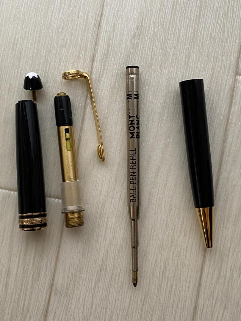 モンブラン 164 クラシック ブラックx ゴールド ボールペン ドイツ製