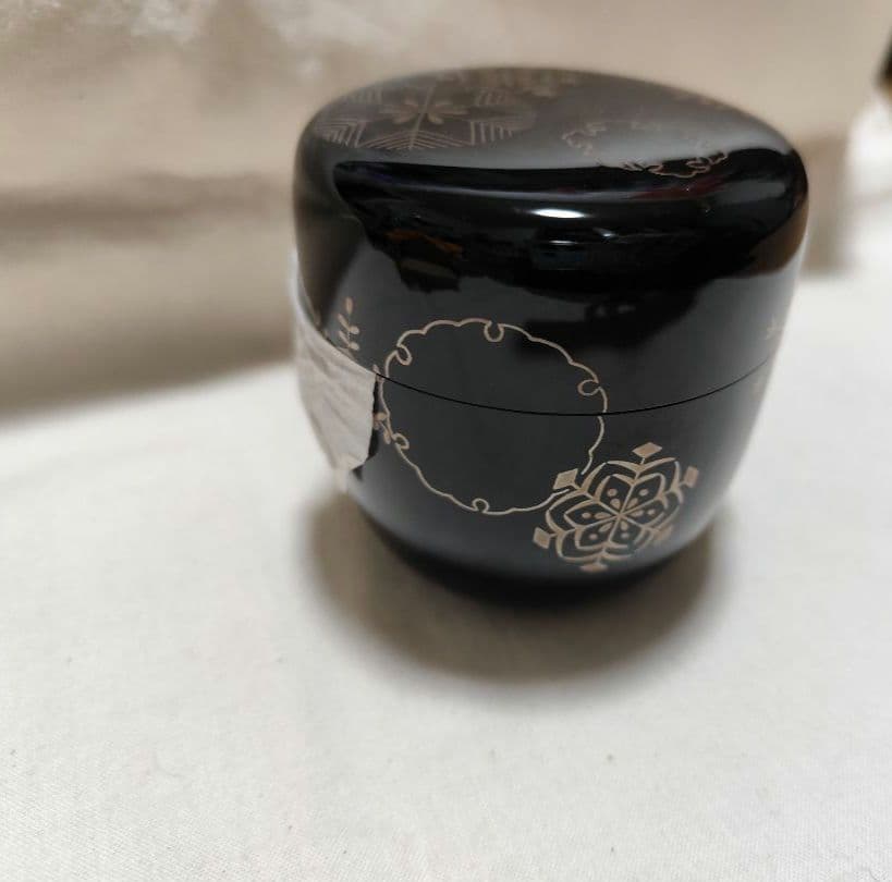 茶道具 大棗 雪輪