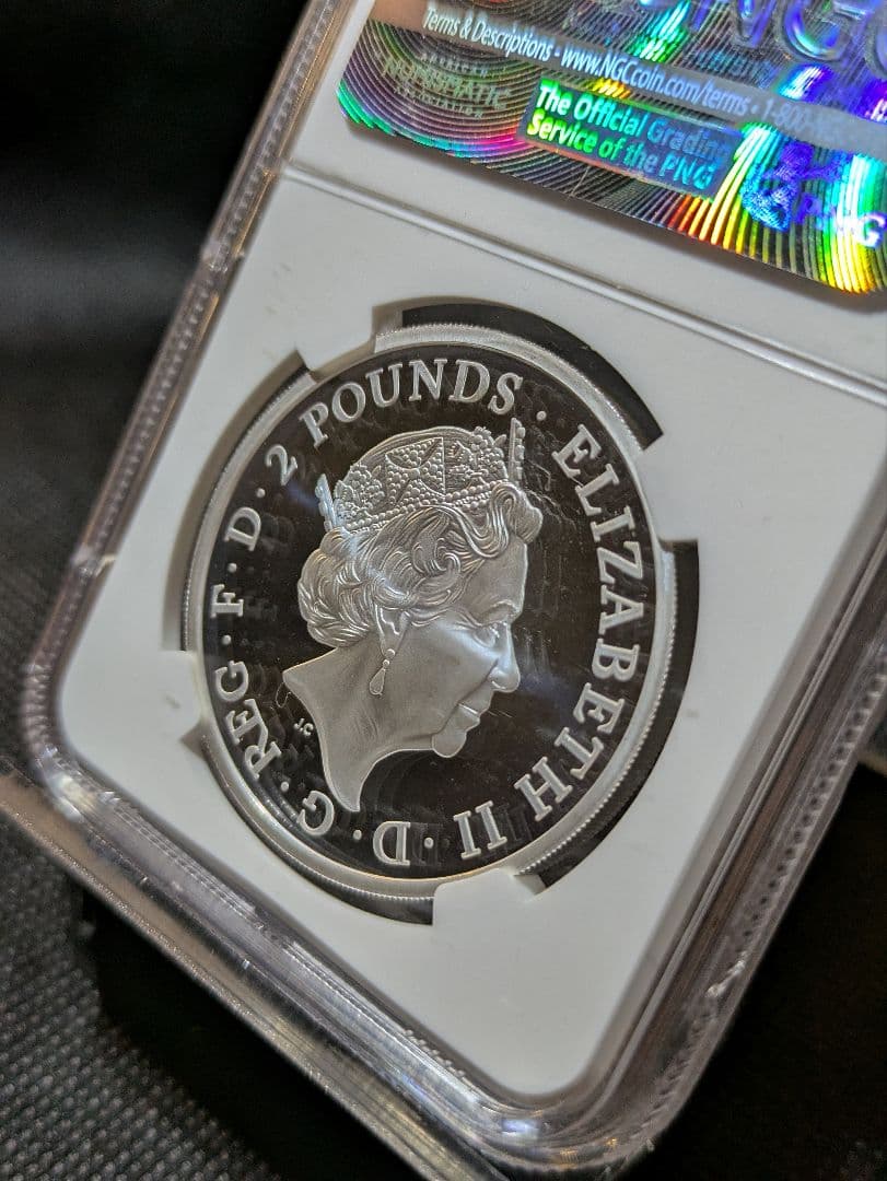 【世界250枚の伝統の銀貨】2017年英国王立造幣局ユニコーンオブスコットランド