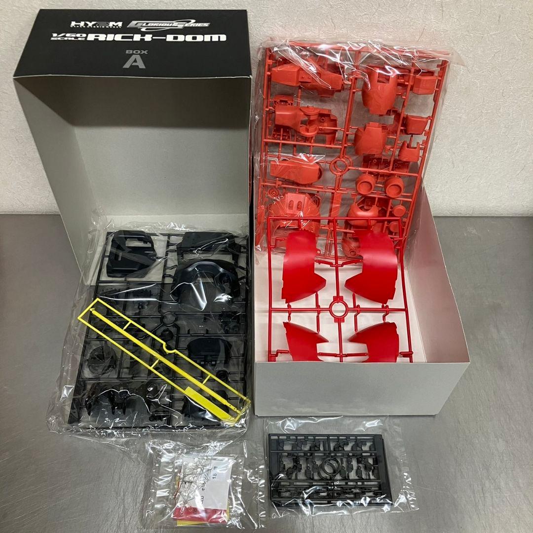 HY2M 1/60 シャア専用 リックドム プラモデル / グロリアスシリーズ